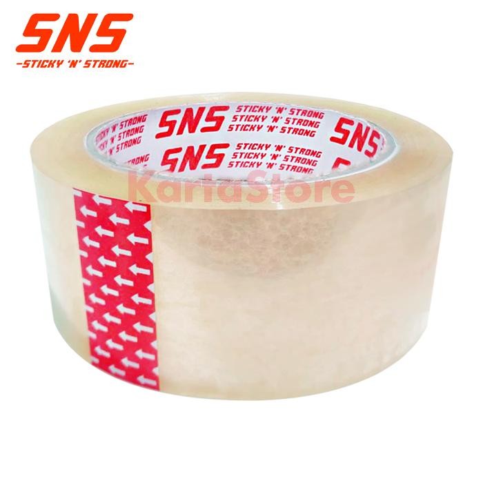 

f z e LAKBAN BENING/COKLAT 2 INCH 100 YARD FULL KUALITAS DAIMARU SOLATAPE - BENING 100 YARD, FULLNG