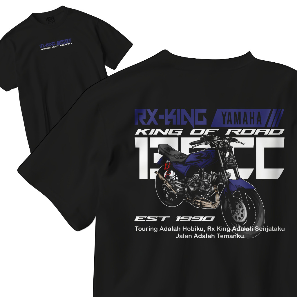KAOS MOTOR RX KING DISTRO RX INDONESIA RX-KING 135CC