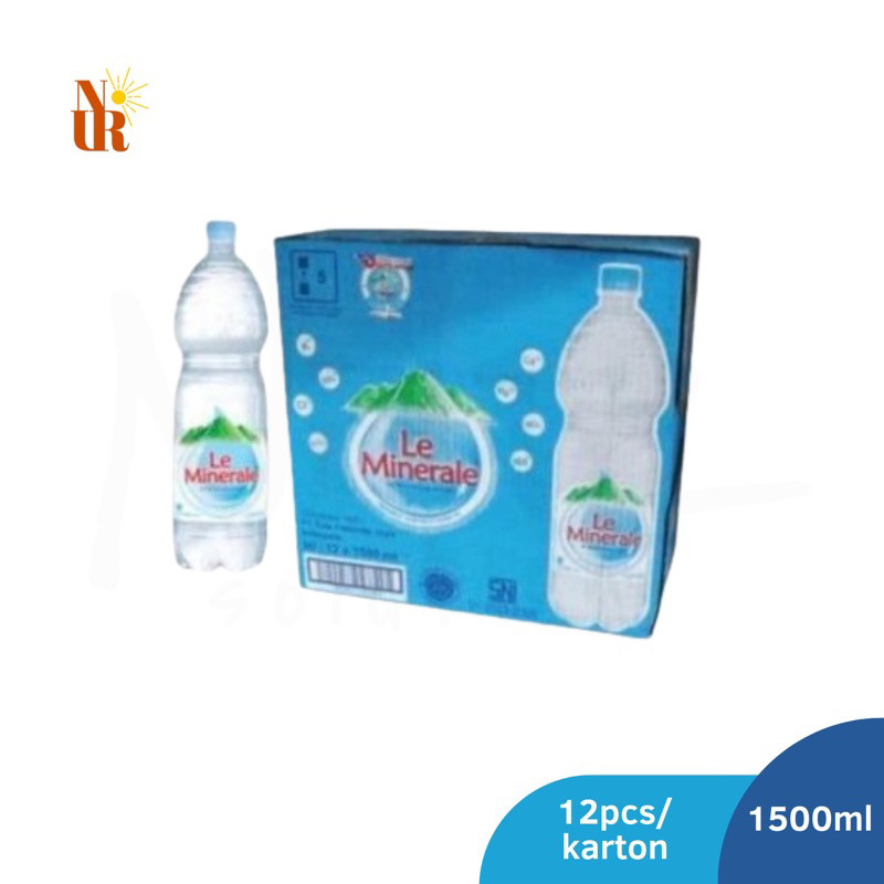 

Le Minerale Air Mineral 1500ml x 12pcs [Karton] / Air Mineral