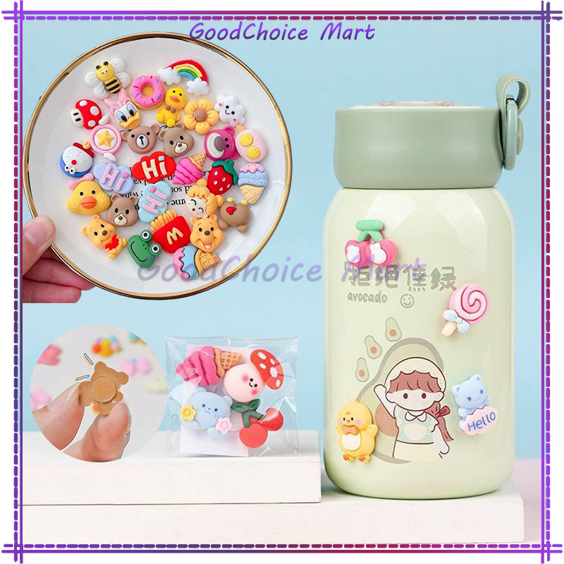 

Sticker 3D isi 4 Timbul Botol / Aksesoris 3D Botol Minum Karakter / Stiker Botol 3D