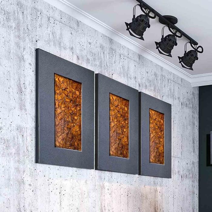 PREMIUM WOOD PANEL COMBINATION ACOUSTIC FOAM | panel peredam suara premium