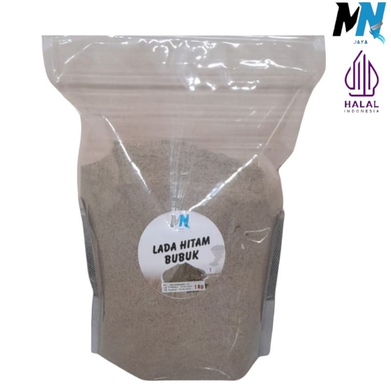 

Lada Hitam Bubuk 1Kg / Pure Black Pepper Powder 1Kg / Aneka Bumbu Rempah Bubuk / Masak / Spices