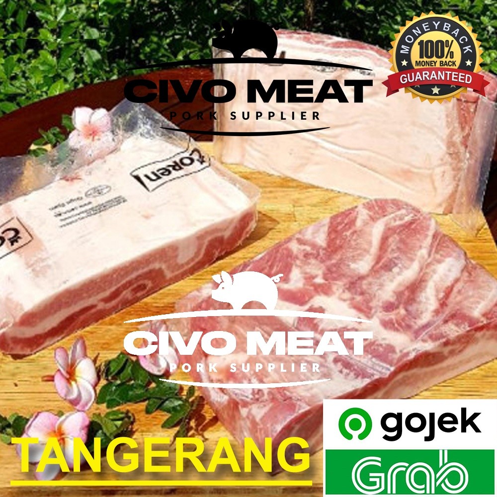 

Pork Belly Samcan Daging Babi Import Wuhua Rou - 1kg