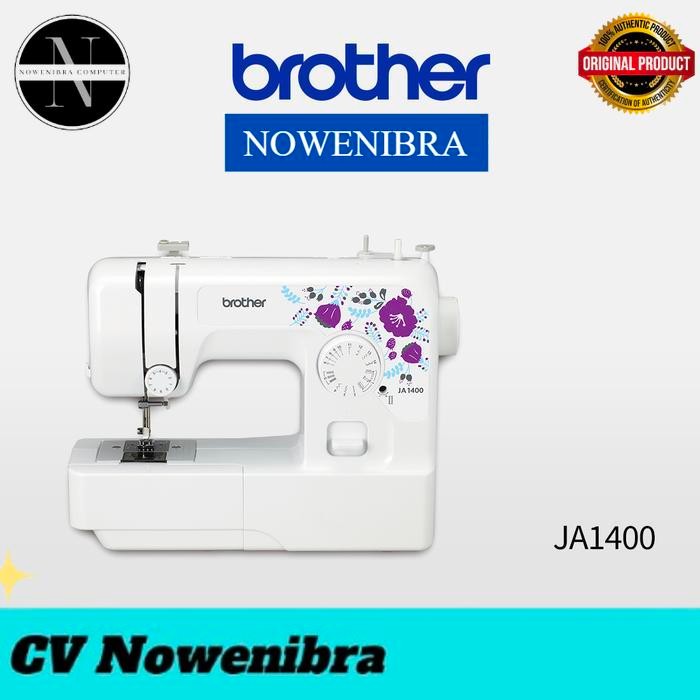 Mesin Jahit Brother Portable JA1400 - Mesin Jahit Portable