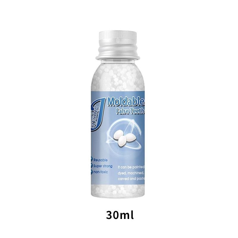 

Jaysuing Shapeable Tooth Filling Gel（30ml） Film Makeup Denture Repair Teeth Glue Temporary Denture Repair Broken Teeth Temporary Denture Glue