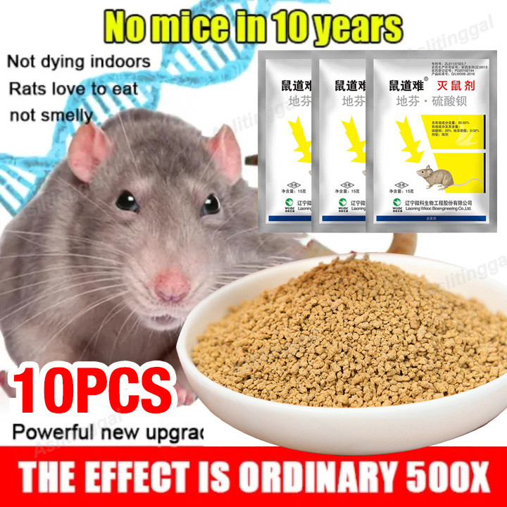 Racun Tikus Racun Tikus Paling Ampuh No 1 Pengusir Tikus Ampuh 100% Obat Tikus Umpan Tikus Mengusir 