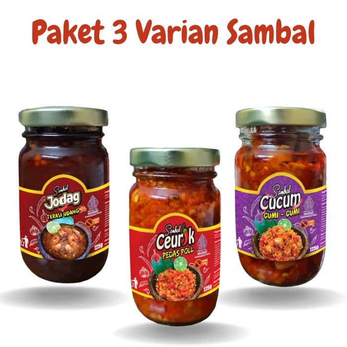 

Paket Varian 3 Sambal Mix APB Sambal Viral Terenak - Paket 1