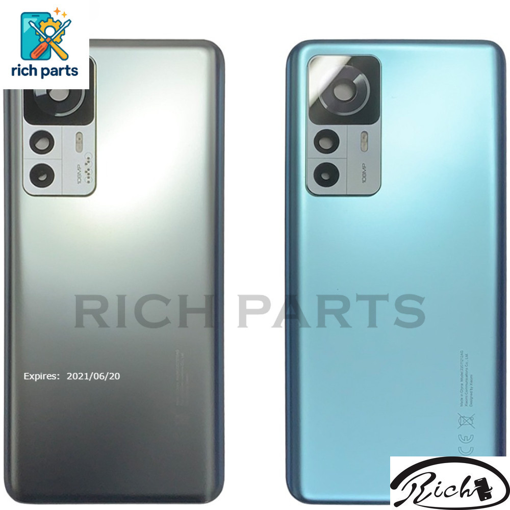 Backdoor Xiaomi 12T 12T Pro Back Cover Back Glass Housing Mi 12T Pro