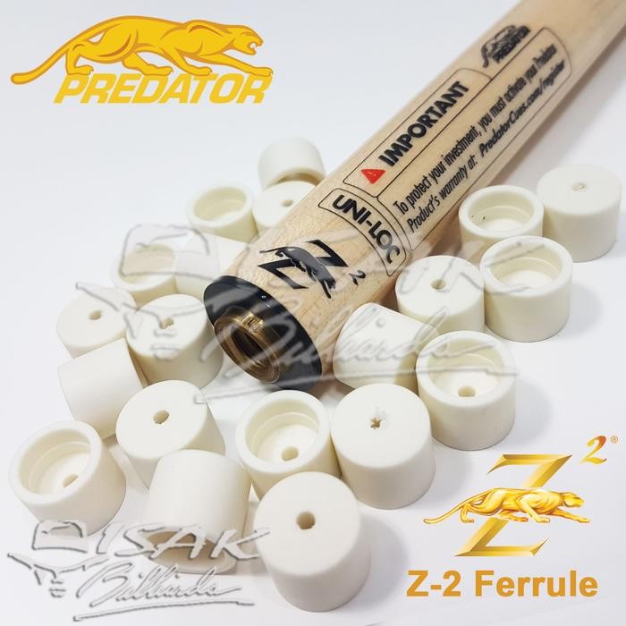 Predator Z-2 Ferrule - Fiber Stick Billiard Biliar Stik Cue Shaft Z2