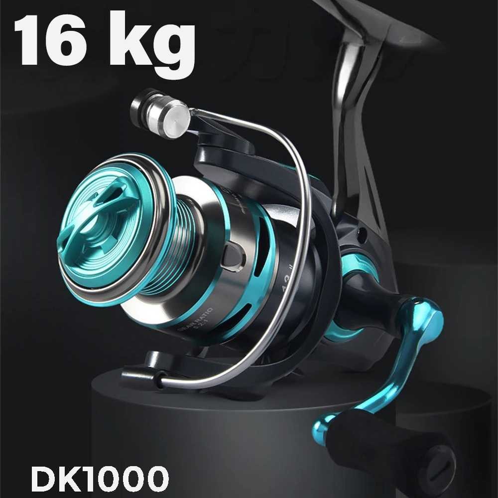 Reel Pancing DK1000 DK4000 5.2:1 Gulungan Pancing Spinning Fishing Reel 16kg