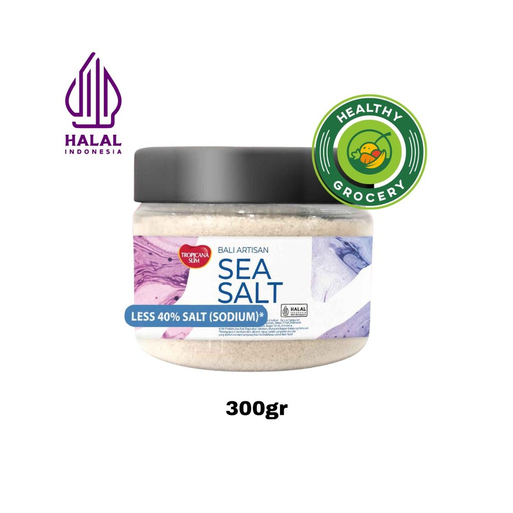 

Tropicana Slim Bali Artisan Sea Salt 300gr