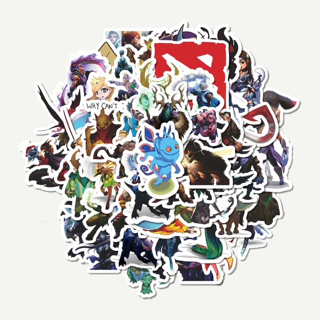 

Sticker Pack Stiker Defend Of The Ancient - DOTA Series 2 | Sticker TUMBLR | Stiker LAPTOP KOPER HELM