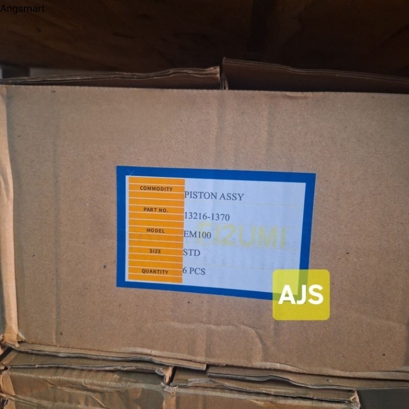 Piston Assy HINO EM100 FMJ IZUMI 13216-1370