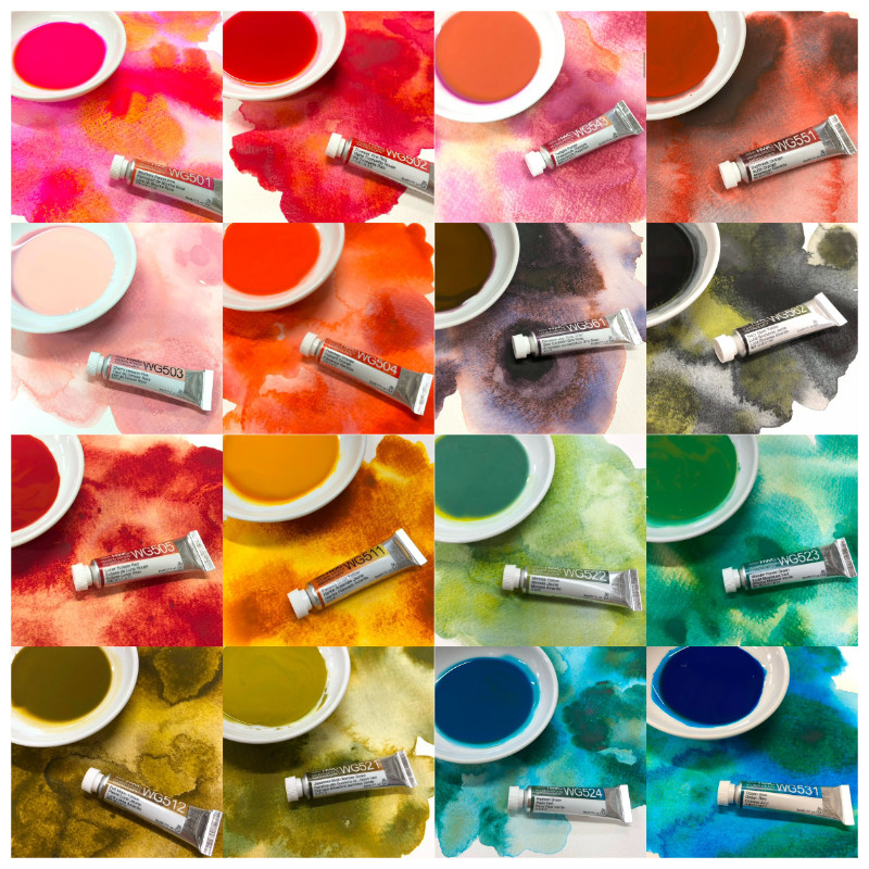 

Holbein New Layered Color Artist Watercolor Pigment 5ML/Tube Precipitation Color Professional Opacity Beginner Painting Supplies