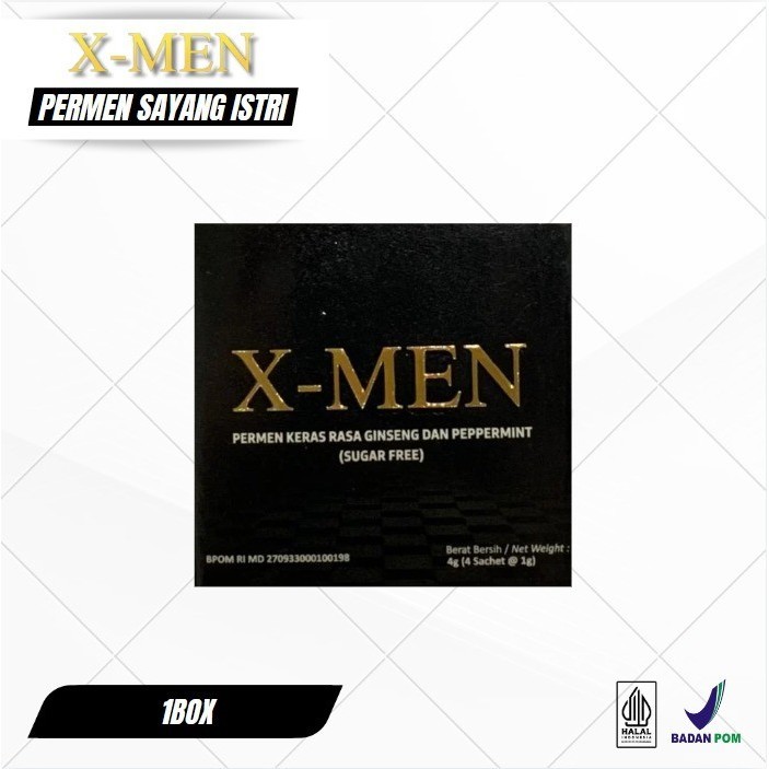 

Terbaru X Men Candy - Permen Stamina Pria Isi 4 Pcs
