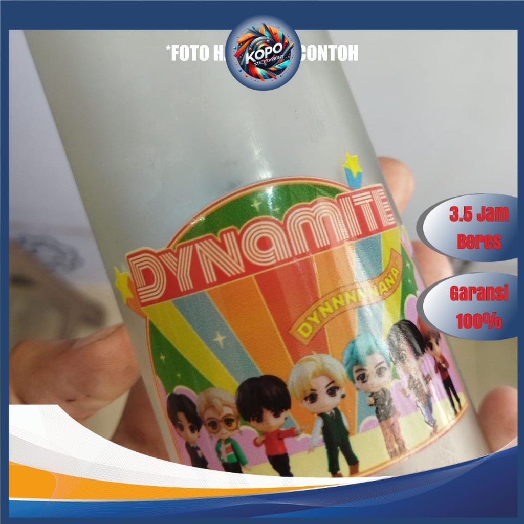 

KP Stiker UV DTF Custom | Cutting Stiker Custom Full Color | Stiker Timbul Permanen