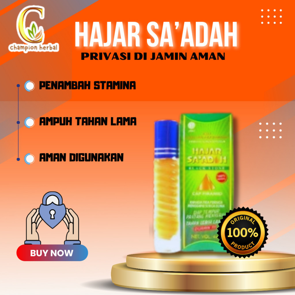 (COD) Minyak Terapi Ejakulasi-Dini Minyak hajar saadah original