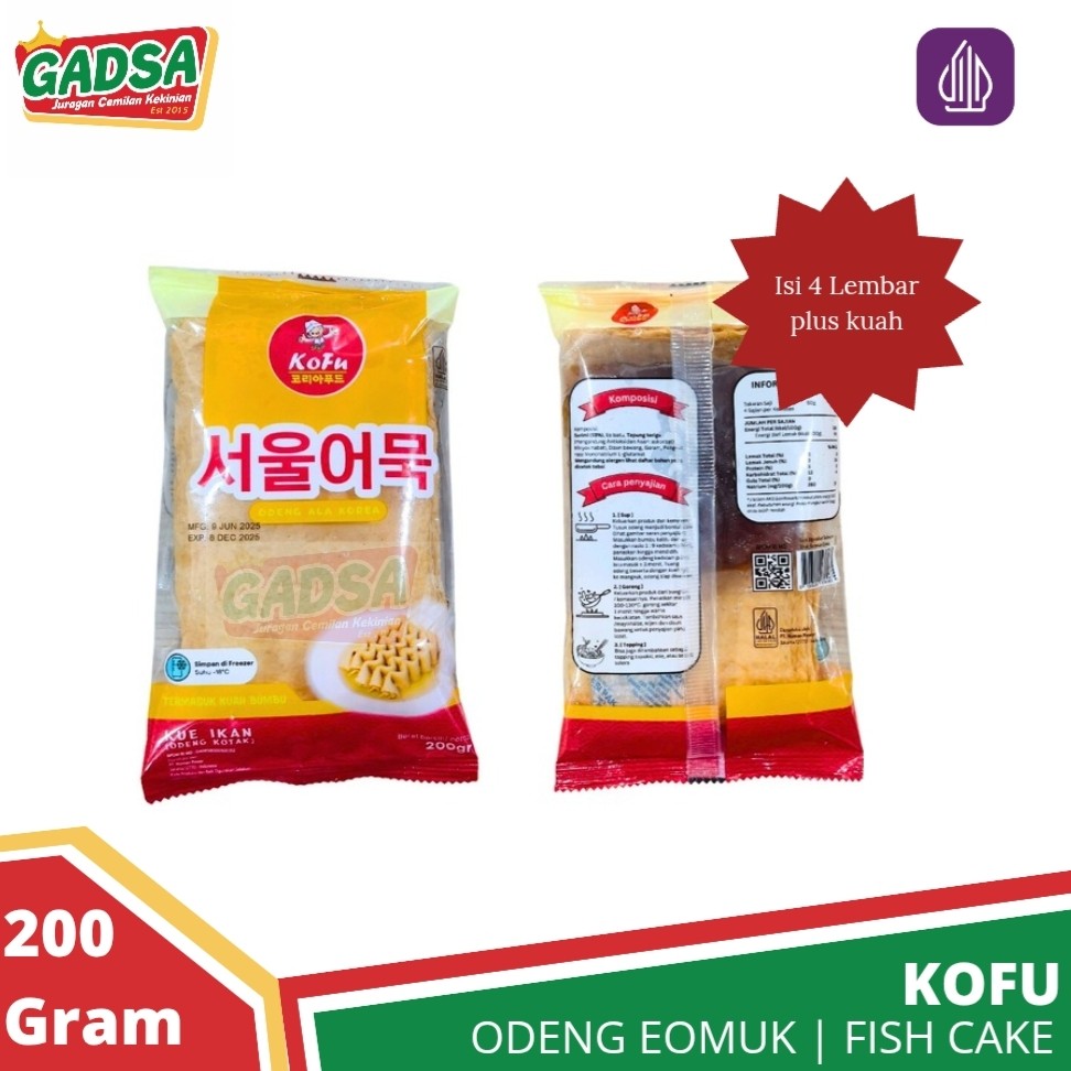 

Eomuk Bar Odeng Korea Fish Cake Korea isi 4 Lembar