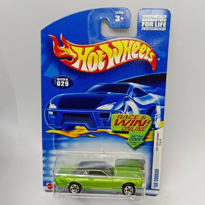 CSM... HOTWheels      68 COUGAR     LWA14-272