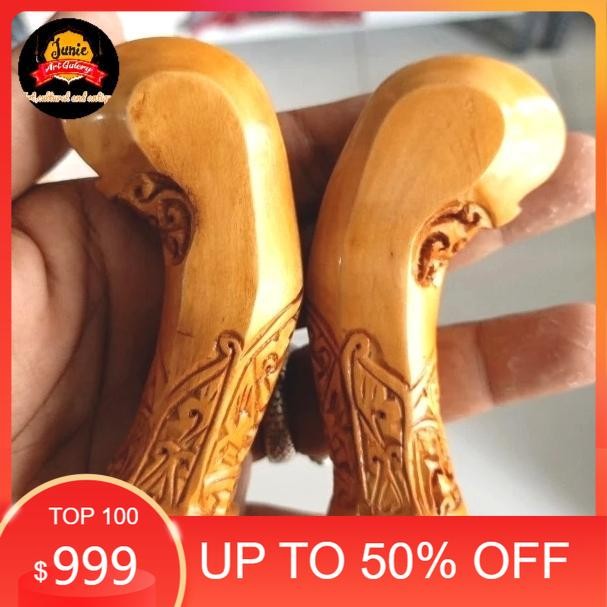 Gagang keris Deder keris putri kinurung kayu cendana jawa mcw34