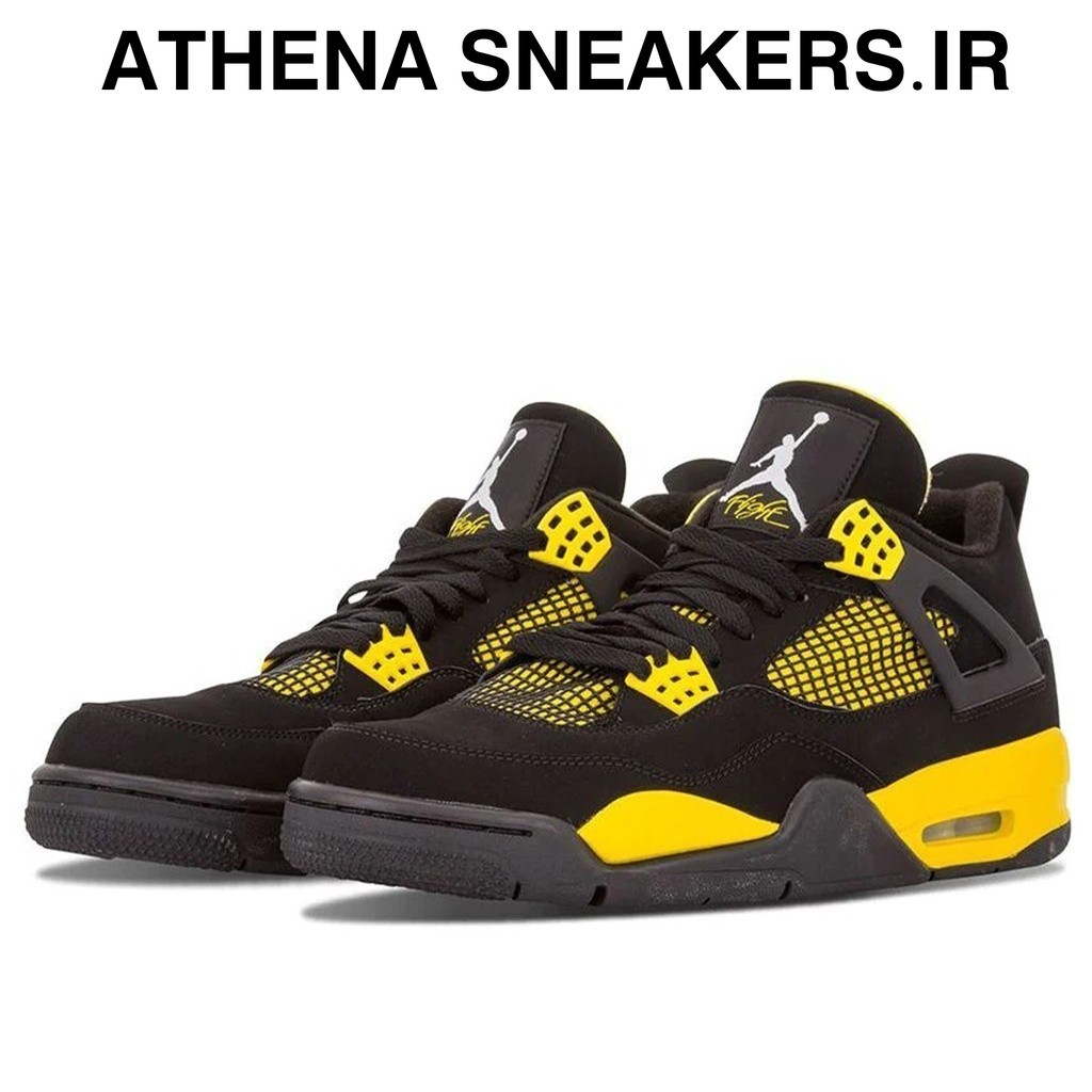 Sepatu Basket AJ 4 Retro Thunder BNIB Original