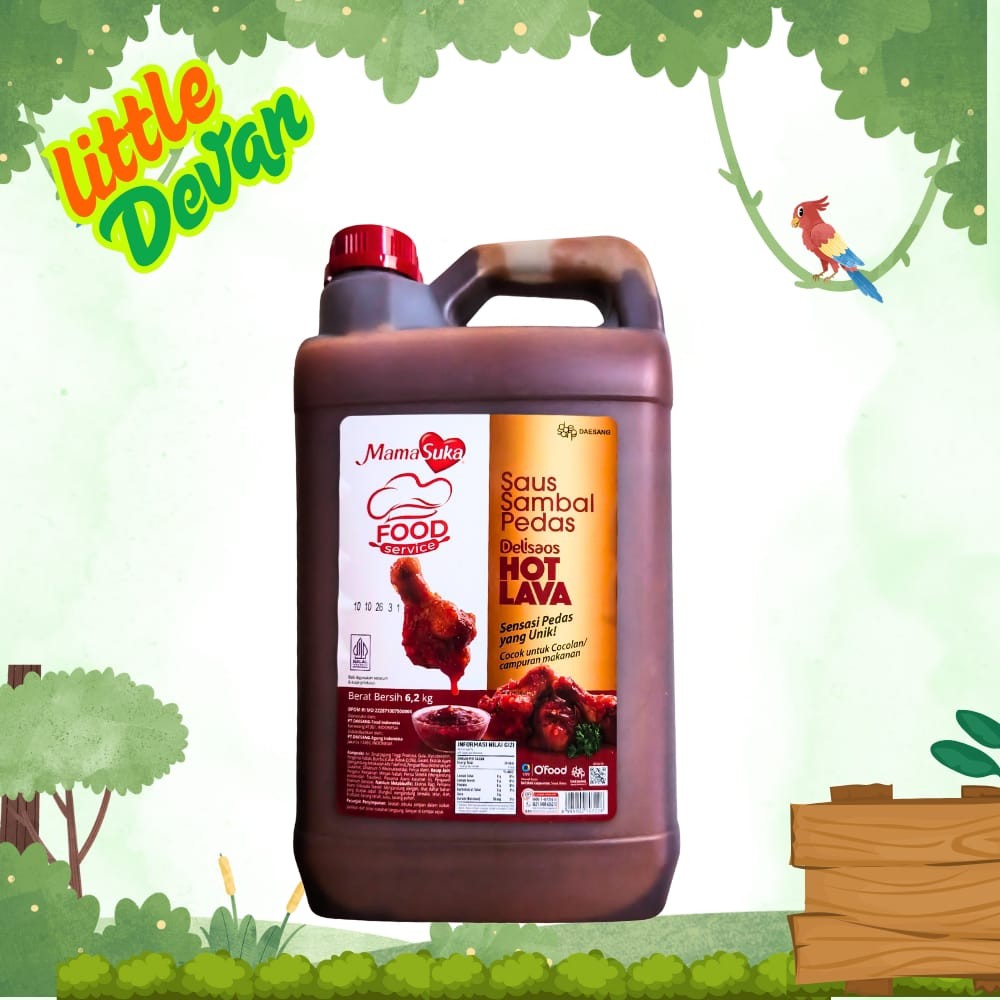 

Mamasuka Saus Hot Lava 6,2 kg