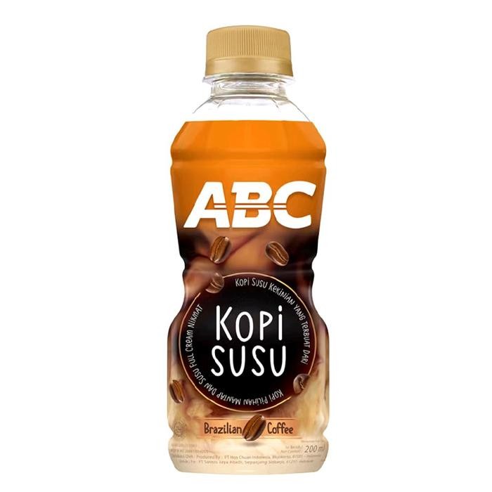 

ABC Kopi Susu botol 200 ml. 1 dus isi 12 pcs. Coffee - Kopi Susu