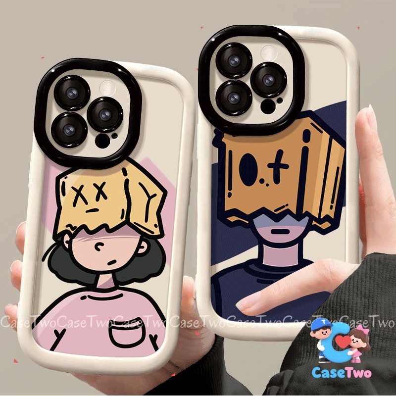 Casing Kompatibel Untuk IPhone 13 11 16 15 12 14 Pro Max 7Plus XR X XS Max 16 15 8 7 8Plus 14 Plus P