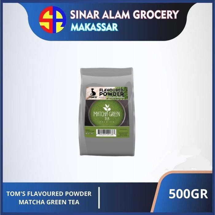 

TOM'S FLAVOURED POWDER MATCHA GREEN TEA 500GRAM