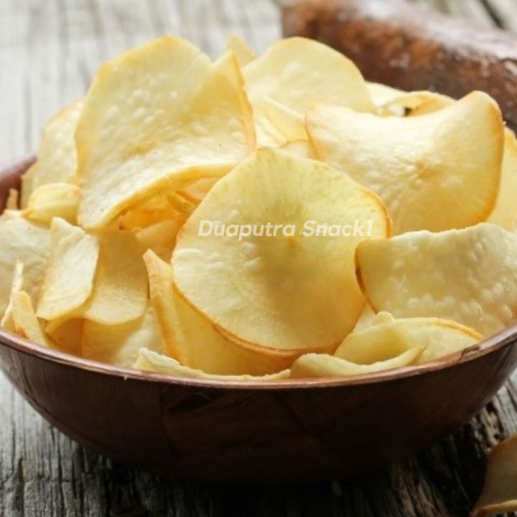 

Keripik Singkong Original Asin Gurih 1 Kg