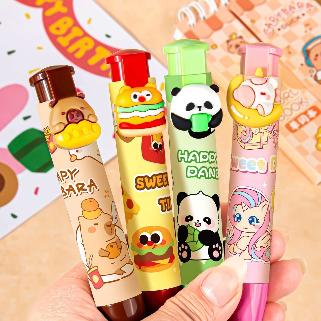 

PENGHAPUS MEKANIK CAPYBARA / PENGHAPUS PANDA/ PENGHAPUS LABUBU / PENGHAPUS HAMBURGER / PENGHAPUS PANDA MOTIF 3D SATUAN