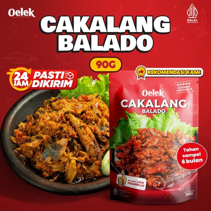 

[TERLARIS] Cakalang Balado Oelek/ Cakalang Suwir/ Ikan Cakalang - Cobain! (90gr)[TERLARIS ]