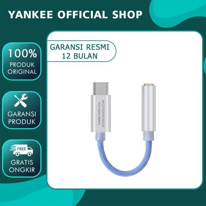 JCALLY JM12 KTO2H20 DAC Chip Silver Plated DAC Type C to 3.5mm Adapter - Silver