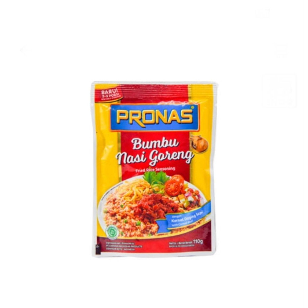

pronas bumbu nasi goreng kornet sapi 110 gr