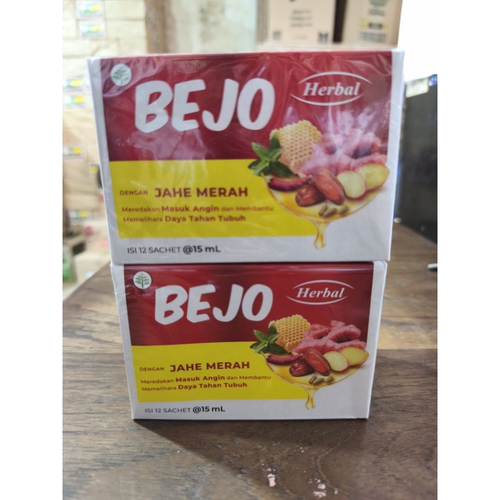 

BEJO Jahe Merah 1 box isi 12'S