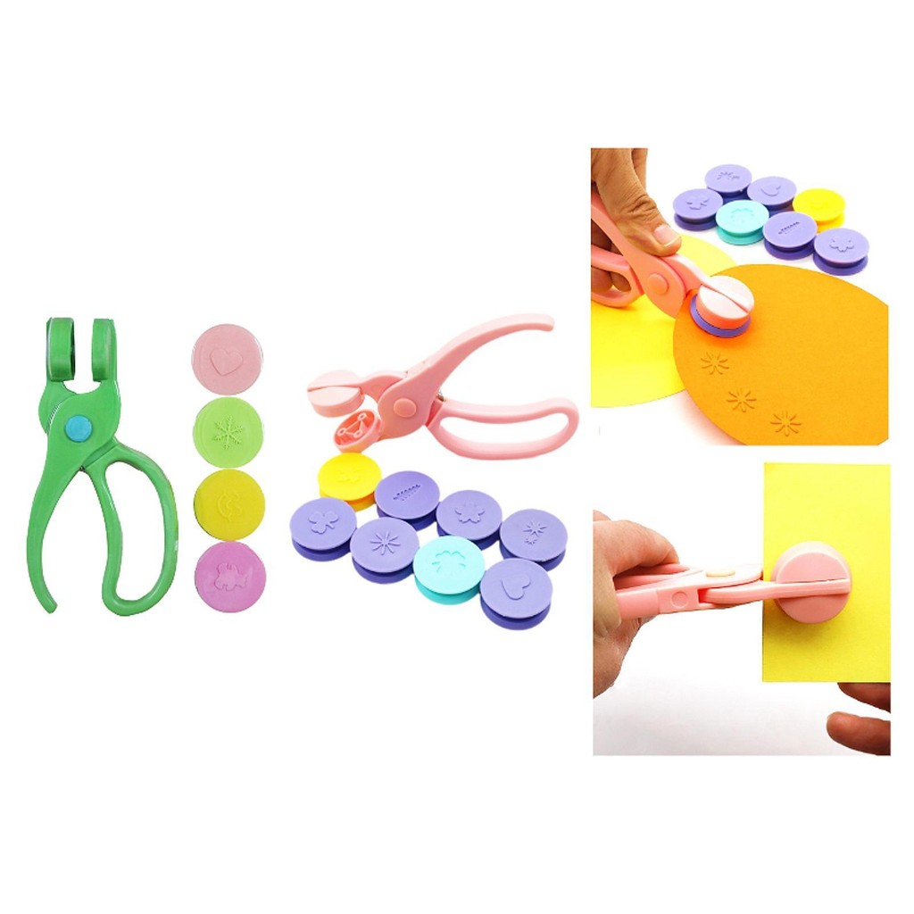 

Kids Embossing Machine Scrapbooking Craft Paper Embosser Funny Portable Creative Knurling Machine DIY Hand Tool for Birthdays