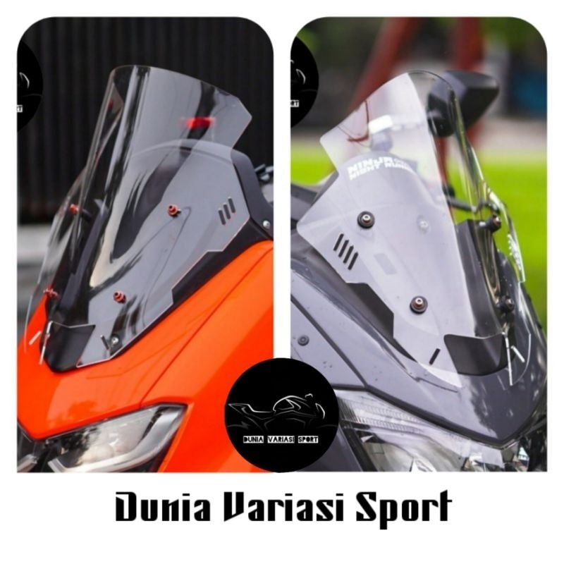 Winshield/winsil Visor Nmax New 2020-2023/Nmax old 2015-2019 -Ckt Variasi