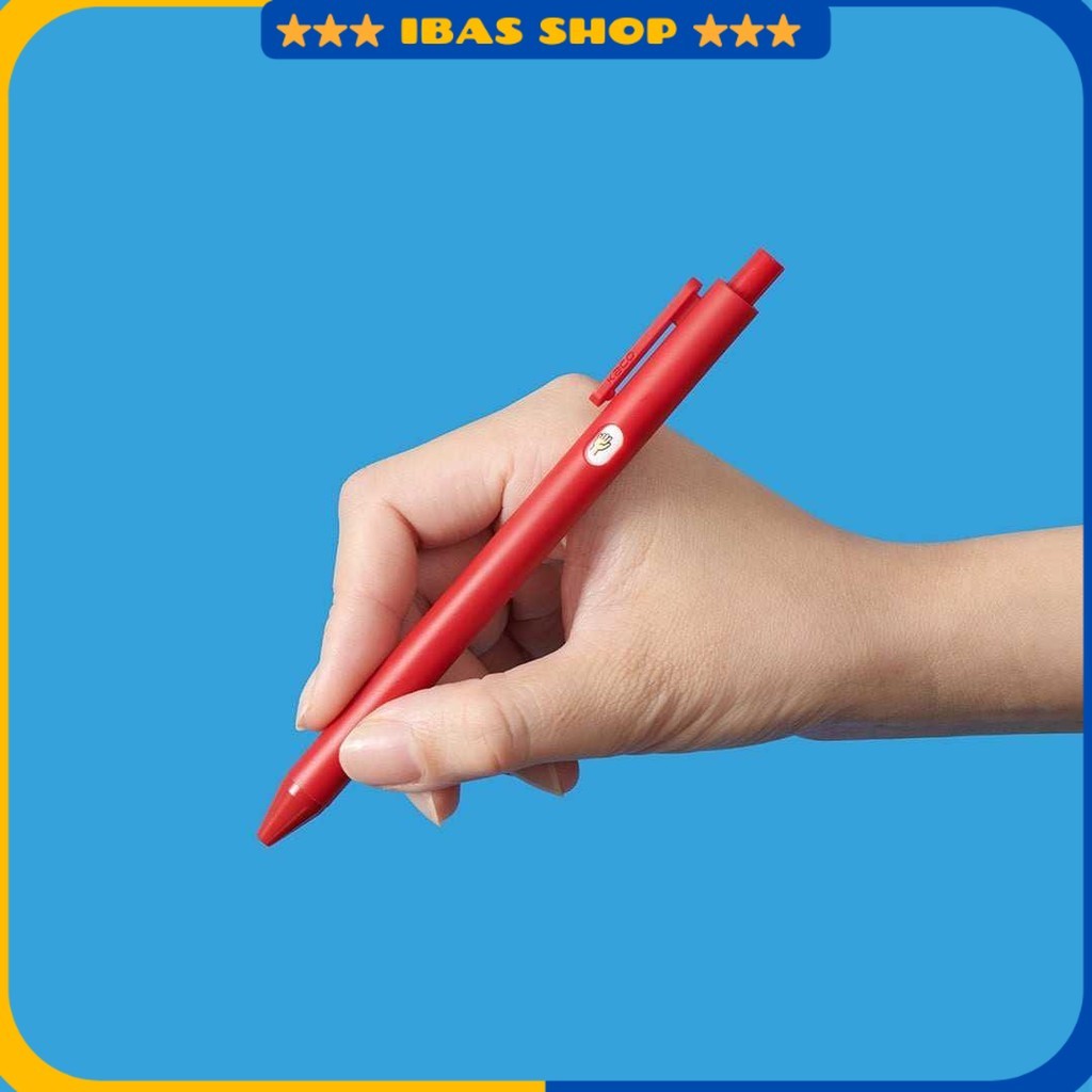 

Kaco Pena Pulpen Gel 0.5mm Dual Ballpoint Quick Dry Black Ink 1 PCS - K3