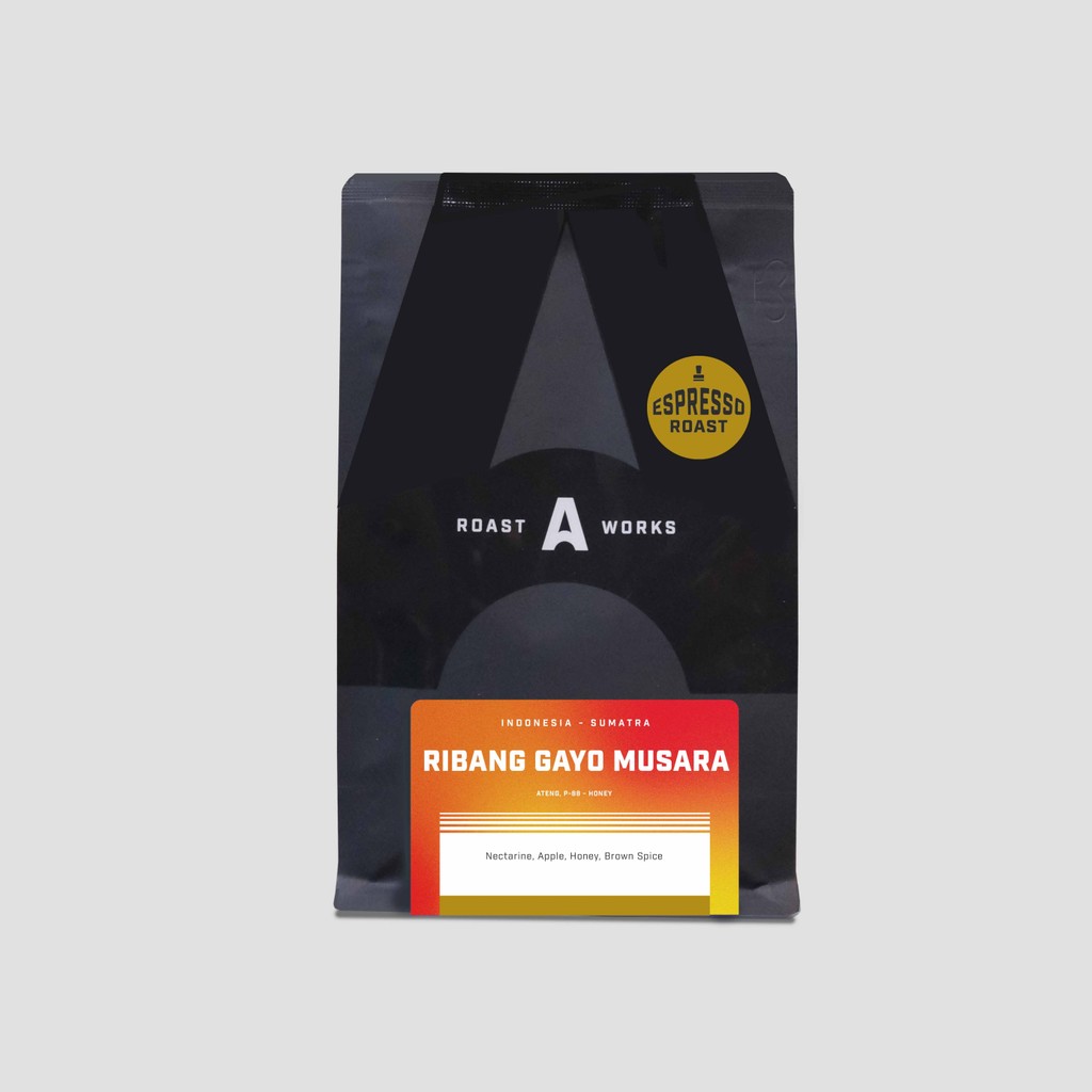 

Indonesia Sumatra Ribang Gayo Musara Honey (Espresso) - A Roastworks - Biji Kopi