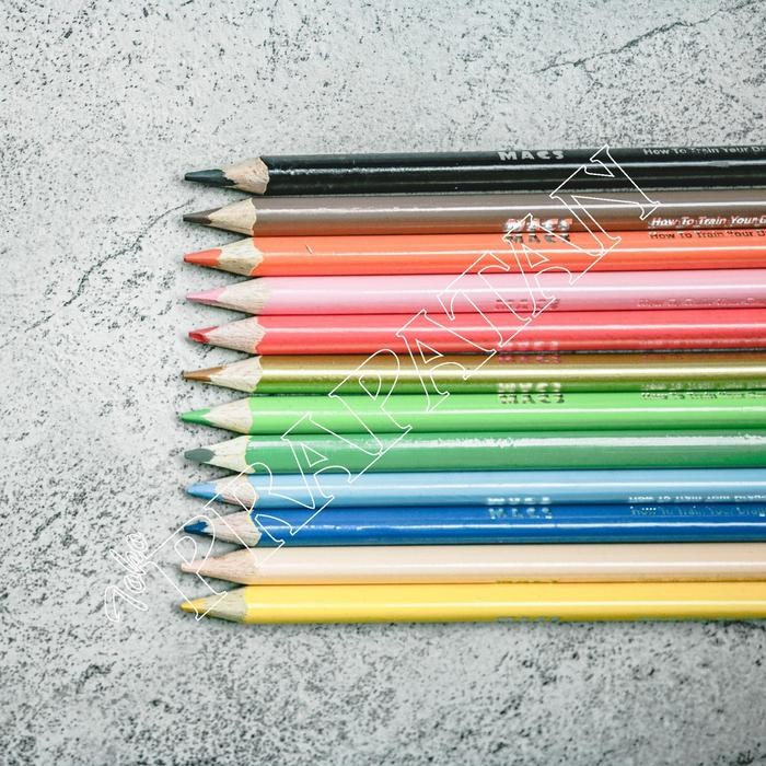 

Pensil Warna Macs 12 Warna / Macs Color Pencil - Life of Pets