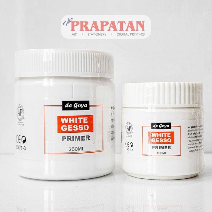 

De Goya White Gesso Primer 100-250ml | Medium Kanvas - 100ML