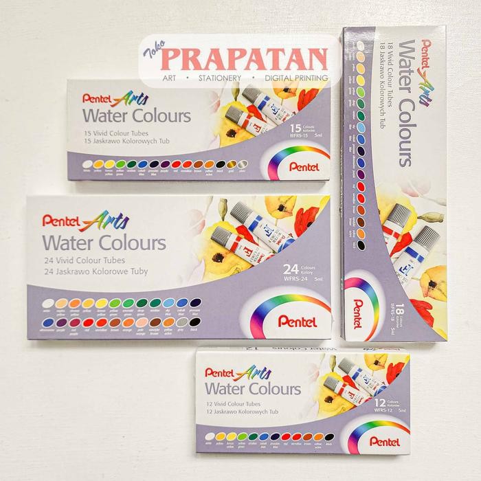 

Pentel Water Colors 15 warna