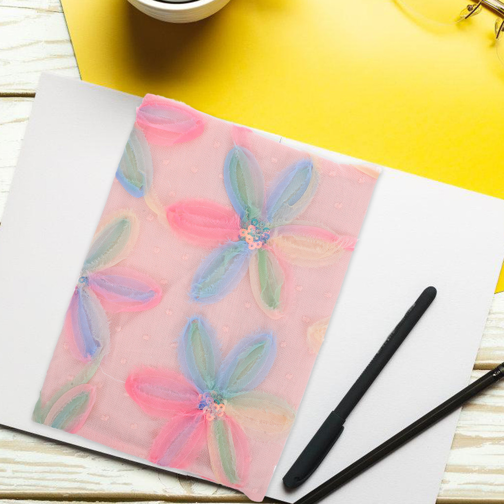 

Book Cover Protective Sleeve Stretchy Cloth Fabric Diary Protector for Textbook Washable AntiWear Covers Notebook