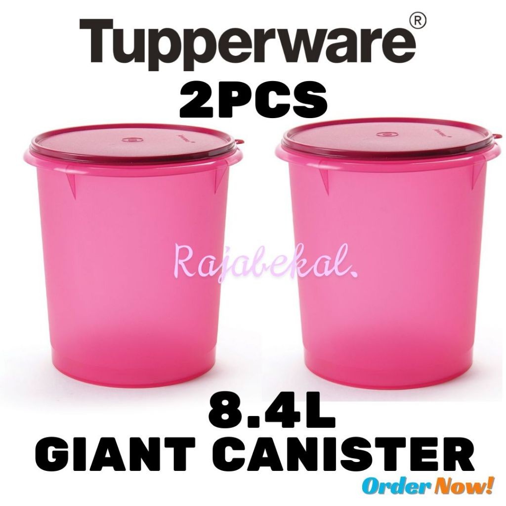 [BIG SALE] PROMO Tupperware  Giant Canister 2pcs harga hemat