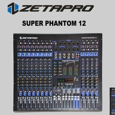Mixer Analog ZETAPRO SUPER PHANTOM 12