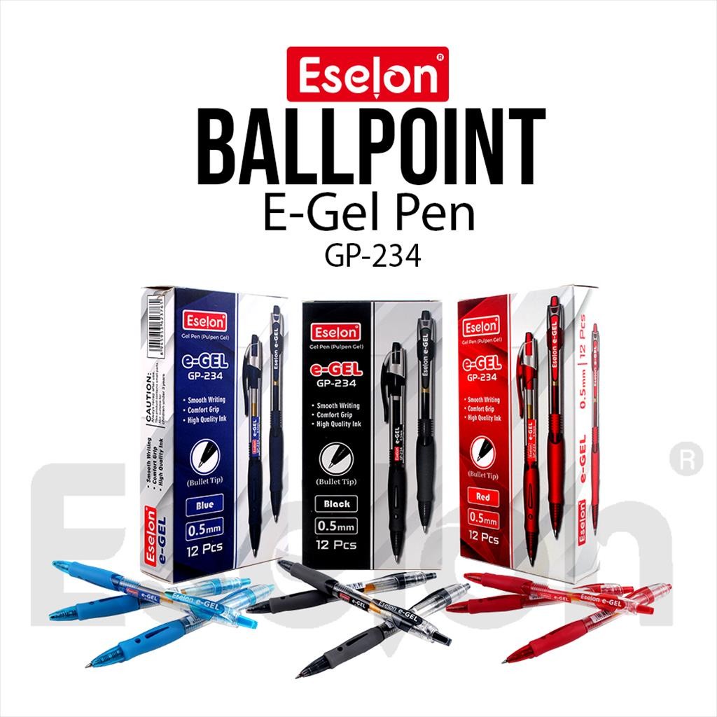 

❤️️1buah Pulpen Cetek e-Gel Eselon GP234 / Pulpen Gel Cetek Eselon❤️️