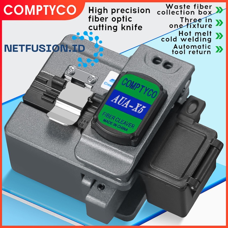 SKL-8A PREMIUM VERSION AUA-X5 COMPTYCO Fiber Cleaver Cutter Fiber Optik