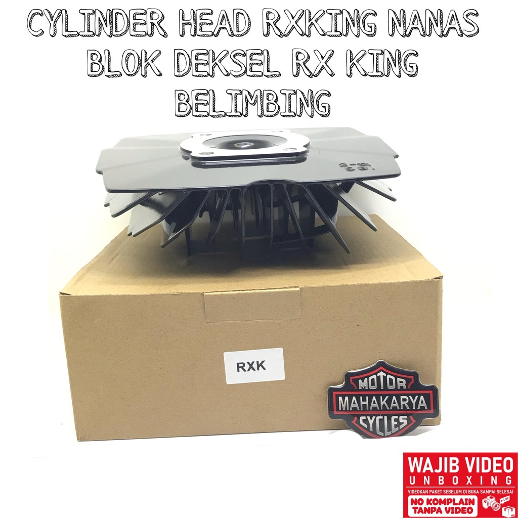 CYLINDER HEAD RXKING NANAS BLOK DEKSEL RX KING BELIMBING