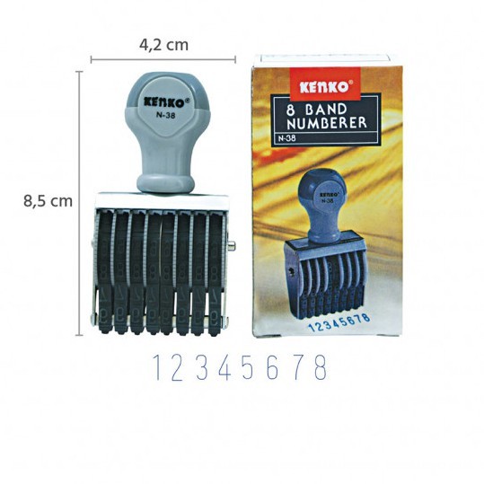 

[SDW] pekanbaru/Stempel/ Cap Nomor/Angka Kenko / Stamp Number Kenko N-38