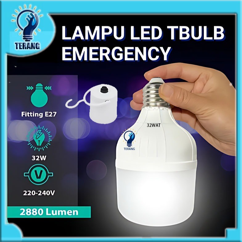 Lampu LED Jumbo 32Watt / Lampu LED Emergency 32W / Lampu Magic 32Watt/Lampu Ajaib